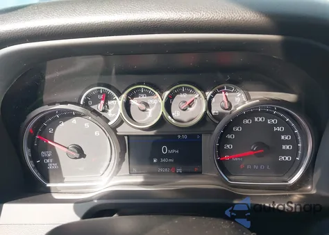 2022 Chevrolet Silverado Ltd K1500 Rst из США, поврежденный, VIN 1GCUYEED1NZ217983